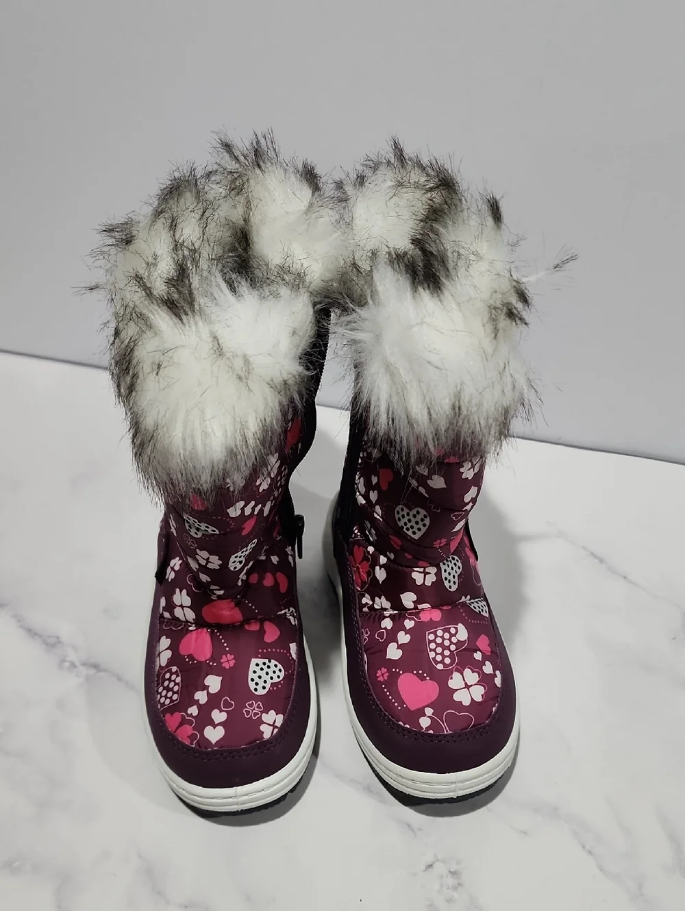 Adorababy Snow Mid Calf Winter Fur Boots